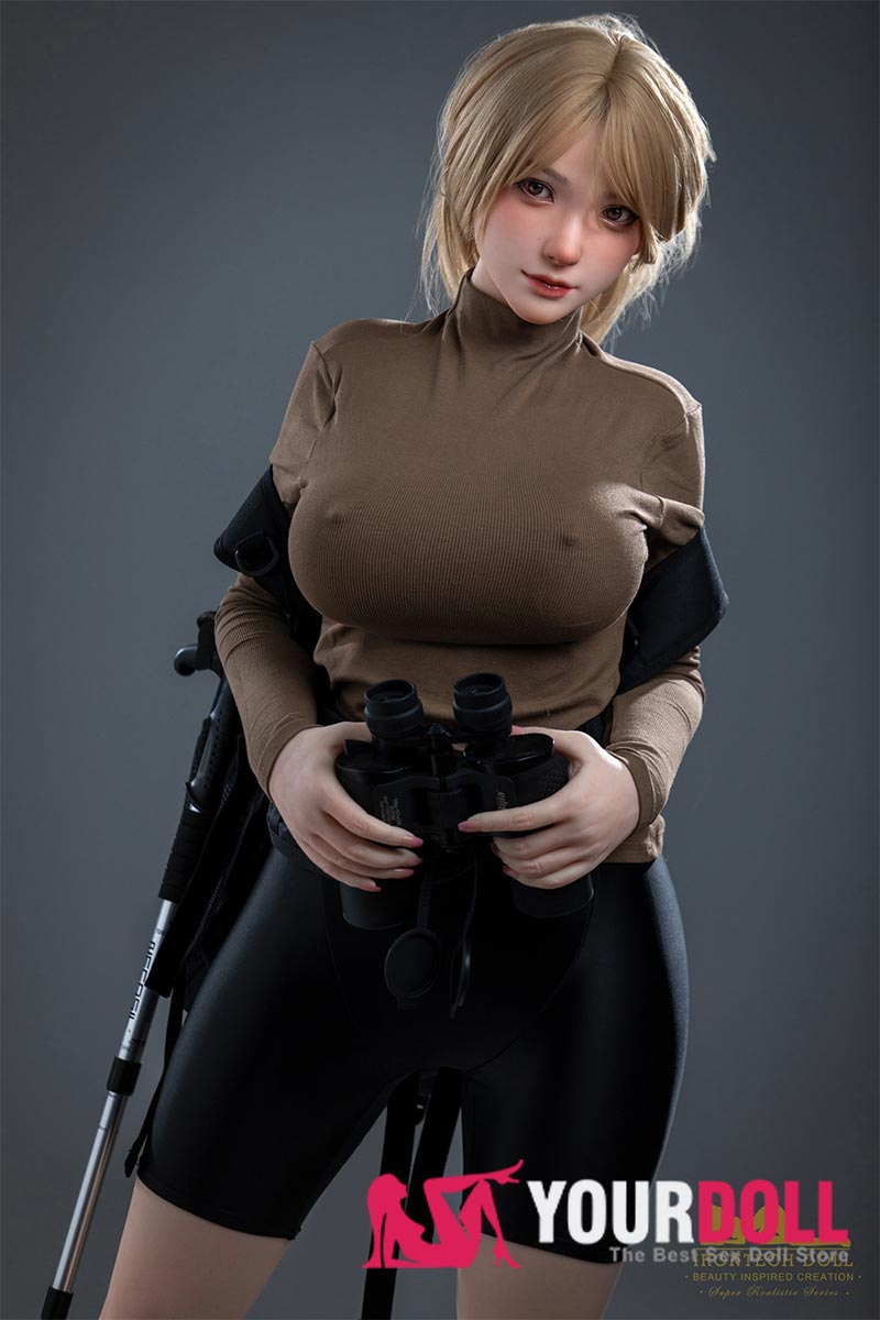 165cm (5ft5) G Cup Silicone Sex Doll Kitty, Head S32