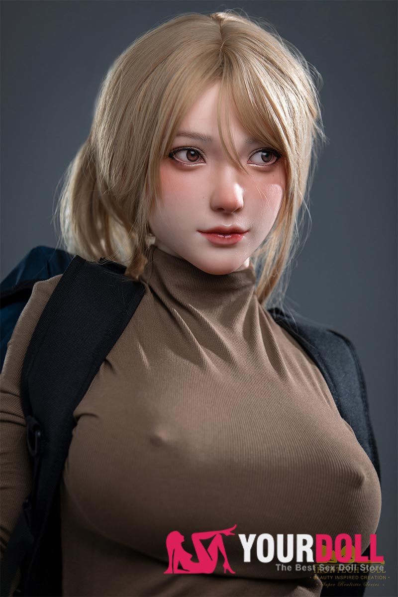 165cm (5ft5) G Cup Silicone Sex Doll Kitty, Head S32