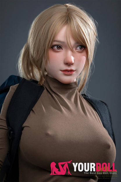 165cm (5ft5) G Cup Silicone Sex Doll Kitty, Head S32